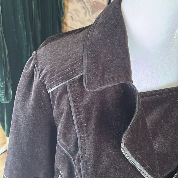 WHITE HOUSE BLACK MARKET MOTO STYLE JACKET SIZE MEDIUM - Picture 5 of 15